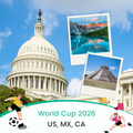 World Cup 2026 eSIM - North America - Unlimited 5G Data & Calling (US, MX, CA)